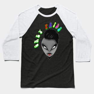 Grey Pride Gay Grey Alien Baseball T-Shirt